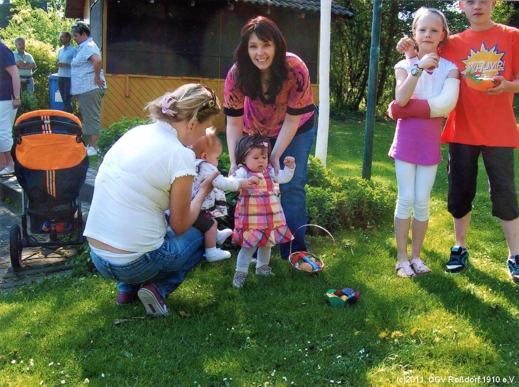 Ostern im Lehrgarten des OGV Rodorf